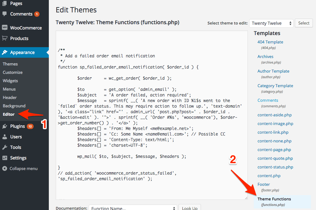 Code Snippet Functions