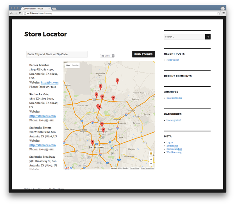 Introducing WooCommerce Store Locator - Shop Plugins