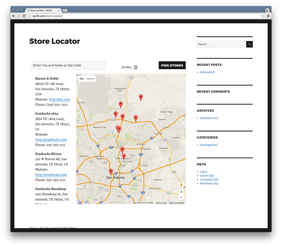 Documentation For Woocommerce Store Locator Shop Plugins